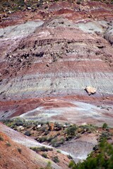 Sticker - Red and white limestone bands