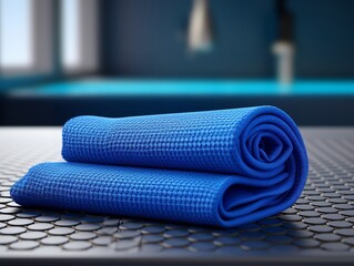 Functional Gym Towel Mockup for Fitness and Sports - AI Generated