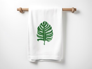 Functional Gym Towel Mockup for Fitness and Sports - AI Generated