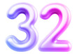 © Chetra168 - Gradient Bubble Number 32 luxury render