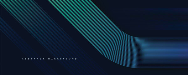 Wall Mural - Abstract blue geometric background. Diagonal modern shape texture design vector.