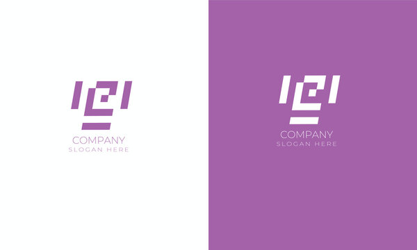 Real Estate Minimal and unique  letter logo design for business  identity. Amazing Real Estate logo.