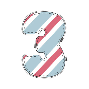 valentine color font, Letter and Number font, Cute , pink