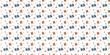 pattern with letters ha ha. vector