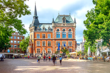 Wall Mural - Old town hall on the Rathausplatz in Oldenburg, Germany