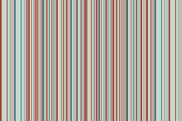 Wall Mural - Vertical stripe of regular pattern. Design lines straight red, blue on light green background. Design print for illustration, textile, wallpaper, background. Set 14