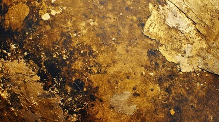 Poster - Close up view of a dirty wall with paint marks. Suitable for backgrounds or textures