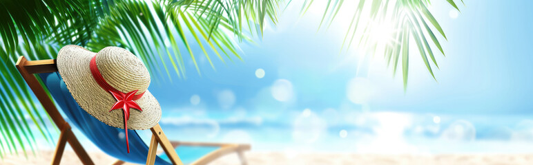 tropical summer beach background