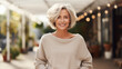 © sonatik - Mature woman smiling on the street