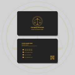 Creative modern design business card template