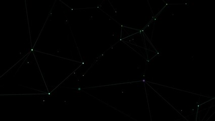 Abstract futuristic - technology with polygonal shapes on dark blue background. Design digital technology concept.