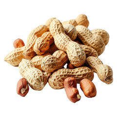 Aufkleber - Handful of peanuts in nutshell