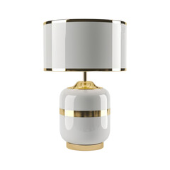 Poster - Bedside table lamp in modern contemporary style