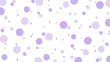 © Gnevkovska - Seamless pattern with purple dots