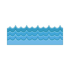 illustration of wave