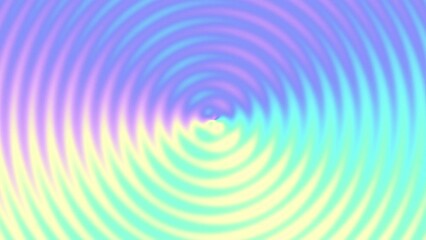 Aufkleber - Moving circular gradient. Seamless loop footage.