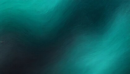 Wall Mural - black dark light jade petrol teal cyan sea blue green abstract wave wavy line background ombre gradi
