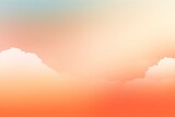 Fototapeta Na sufit - Dark sky orange pastel gradient background