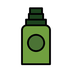 Poster - Traditional Alcoholic Drink Filled Outline Icon