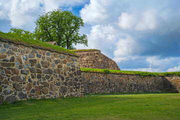 Wall Mural - Medieval defensive walls in Oslo