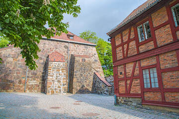 administrative buildings in akershus fotress, oslo