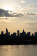 Panorama Warszawy od strony rzeki Wisła
