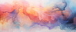 A vibrant explosion of floral-inspired hues, created with the delicate strokes of acrylic and watercolor, dances in the air like a whimsical painting come to life