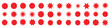 Set of red starburst. Price sticker, sale sticker, price tag, starburst, quality mark, retro stars, sale or discount sticker, sunburst badges, sun ray frames, promotional badge set, shopping labels 12