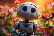 Nature's Robot: Close-Up Encounter With Floral Friend