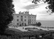 Miramare Castle is a 19th-century castle on the Gulf of Trieste near Trieste. It was built from 1856 to 1860 for Austrian Archduke Ferdinand Maximilian and his wife. Trieste Italy