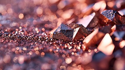 Poster - A close-up view of various metal pieces. This versatile image can be used in a variety of contexts