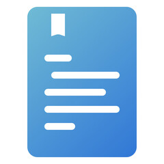 Poster - document icon