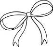 Dood coquette bow illustration