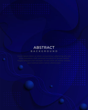 Dark blue gradient abstract background