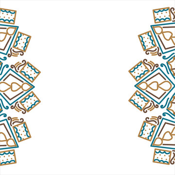 Luxury mandala background with golden arabesque pattern Arabic Islamic east style