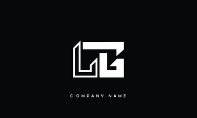 LG, GL, L, G Alphabets Letters Logo Monogram