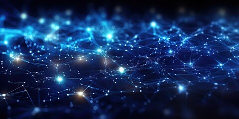 Technology Network Background, Generative AI