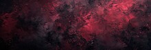 Grunge Background Texture In The Style Ruby And Obsidian - Amazing Grunge Wallpaper Created With Generative AI Technology