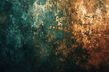  Grunge Background Texture in the Style Earth Brown and Pine Green - Amazing Grunge Wallpaper created with Generative AI Technology