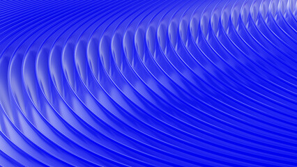 Wall Mural - Blue abstract background stripes 3D wavy pattern, elegant abstract striped pattern wallpaper.