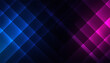 blue and pink abstract shiny lines background with neon effect