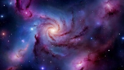 Wall Mural - space galaxy background
created with some elements made with generative AI