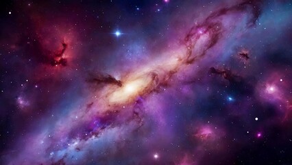 Wall Mural - space galaxy background
created with some elements made with generative AI
