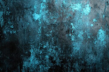 Grunge Background Texture in the Style Turquoise Blue and Black - Amazing Grunge Wallpaper created with Generative AI Technology