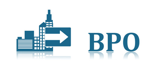 Sticker - Concept of bpo