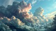 Cloud Stock Footage, Background Banner HD