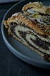 Poppy seed cake is a traditional Christmas cake in Eastern Europe