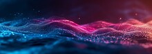An Abstract Colorful Wave Banner