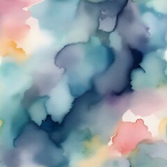 Fototapete - Abstract watercolor background. Illustration.