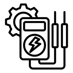 Sticker - Electrical Engineering Icon